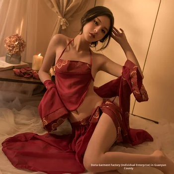 Dolia Han Dynasty Collection Ancient-Exotic Dunhuang Feitian Dance Inspired Sexy Womens Underwear