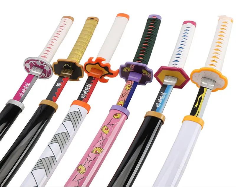 High Quality Customized Cosplay Ninja Weapons Metal Samurai Sword Demon