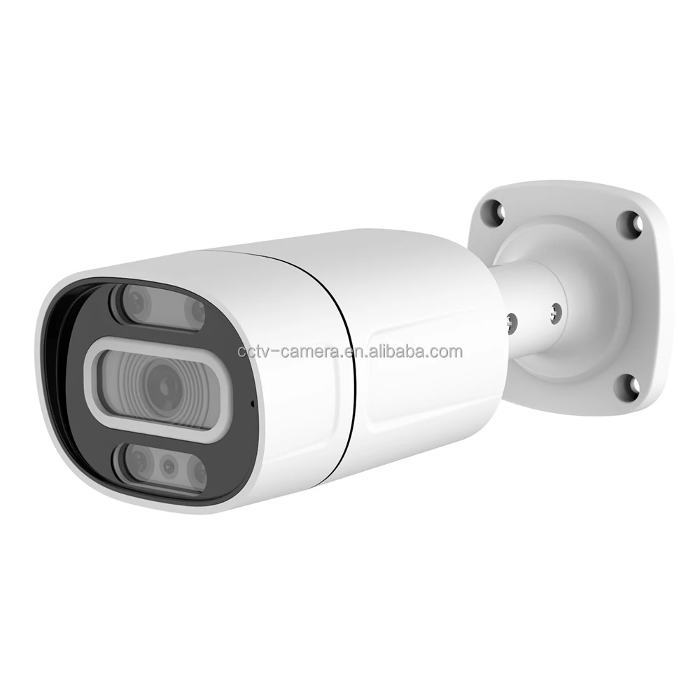 Warm Light 4mp Small Bullet CCTV Surveillance Security Camera System IP Cameras
