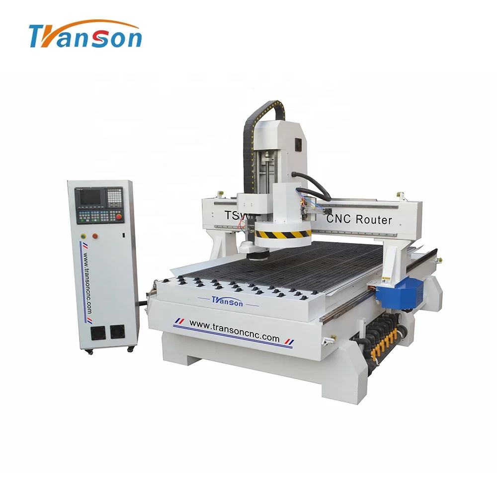 TSW1325 ATC CNC Router With Oscillating Knife and CCD Cut Printed Foam Board Precise Efficient and Affordable
