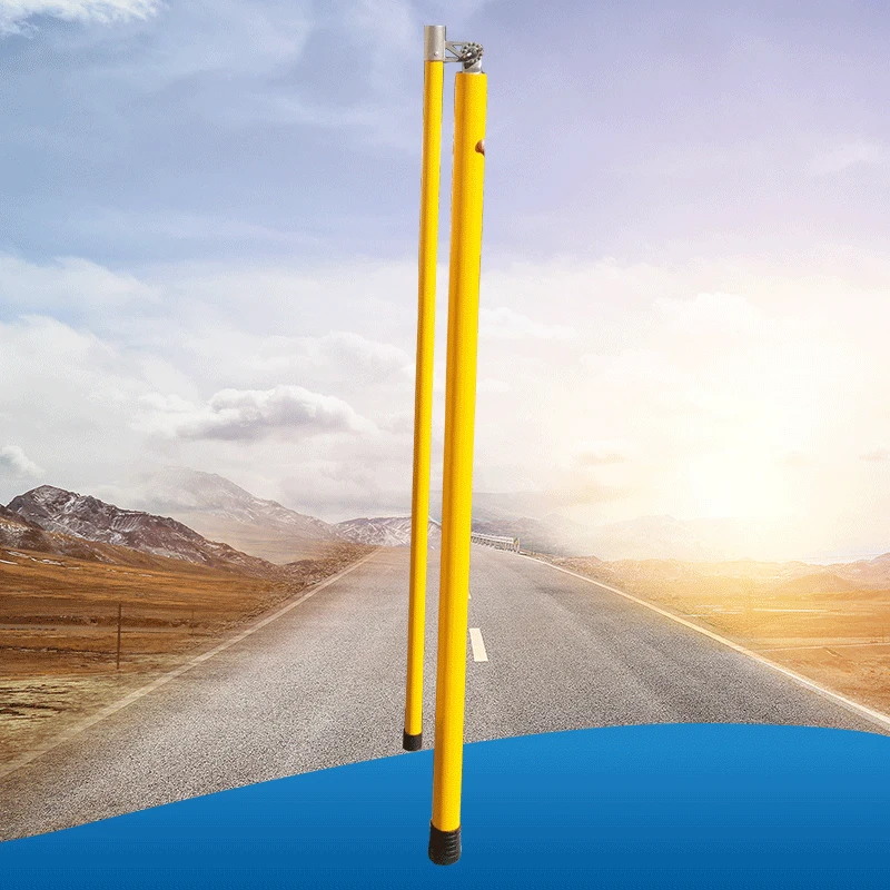 18英尺轻质玻璃纤维测量杆伸缩高度测量杆