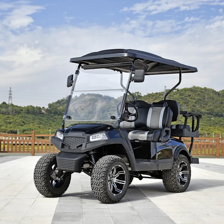 Source Carrito de golf eléctrico con batería, a la venta, con diseño de 4 6 asientos on m.alibaba.com