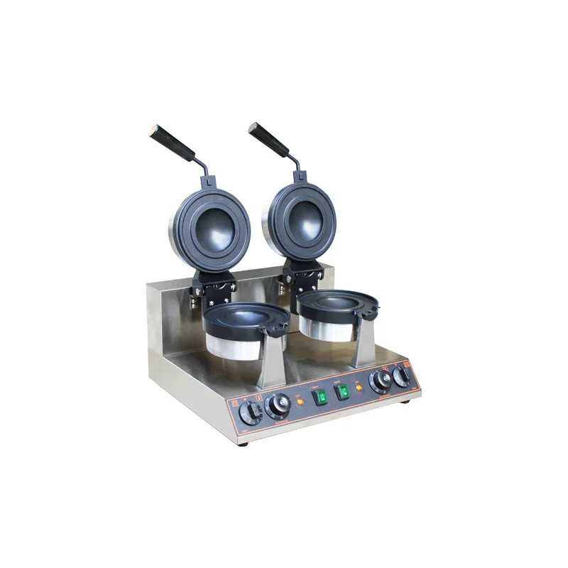 Double Head Stainless Steel ufo Burger Maker Machine Nonstick Coated Street Snack Machines - Image 5