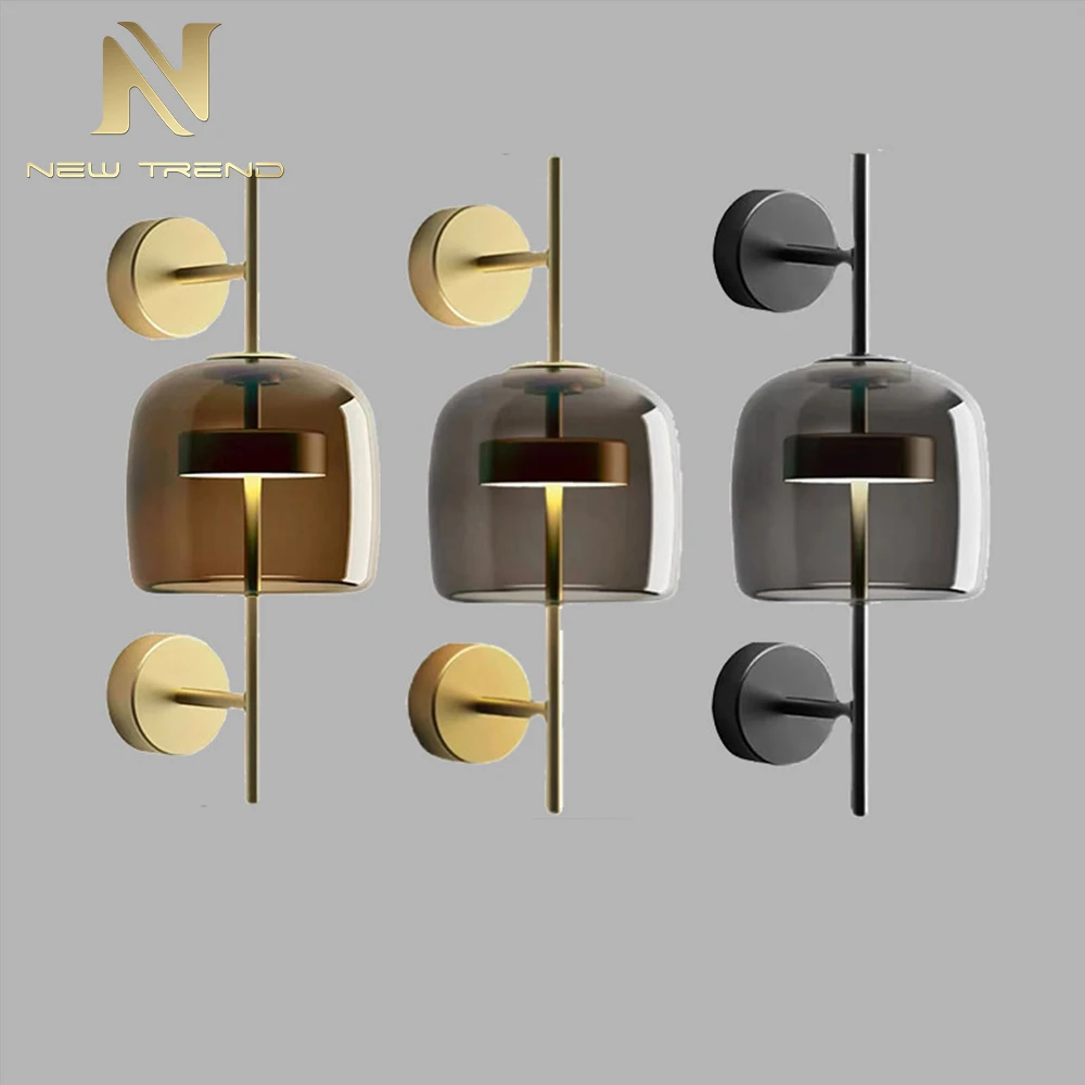 Applique murale LED de chevet de luxe – Lampe murale réglable moderne pour projet de chambre d’hôtel