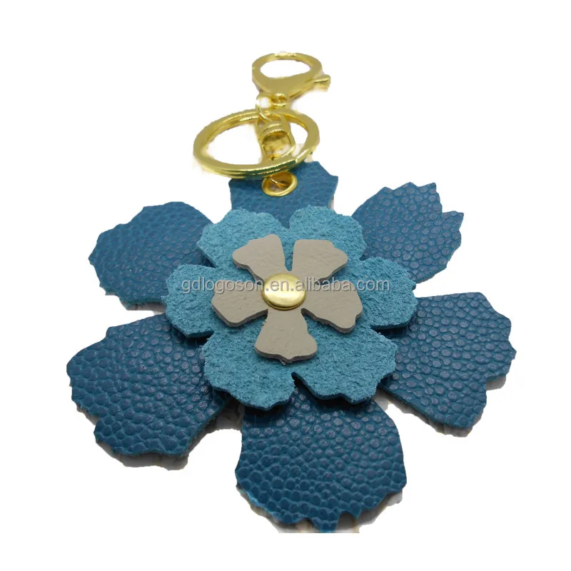 Will Leather Goods Flower Key Chain