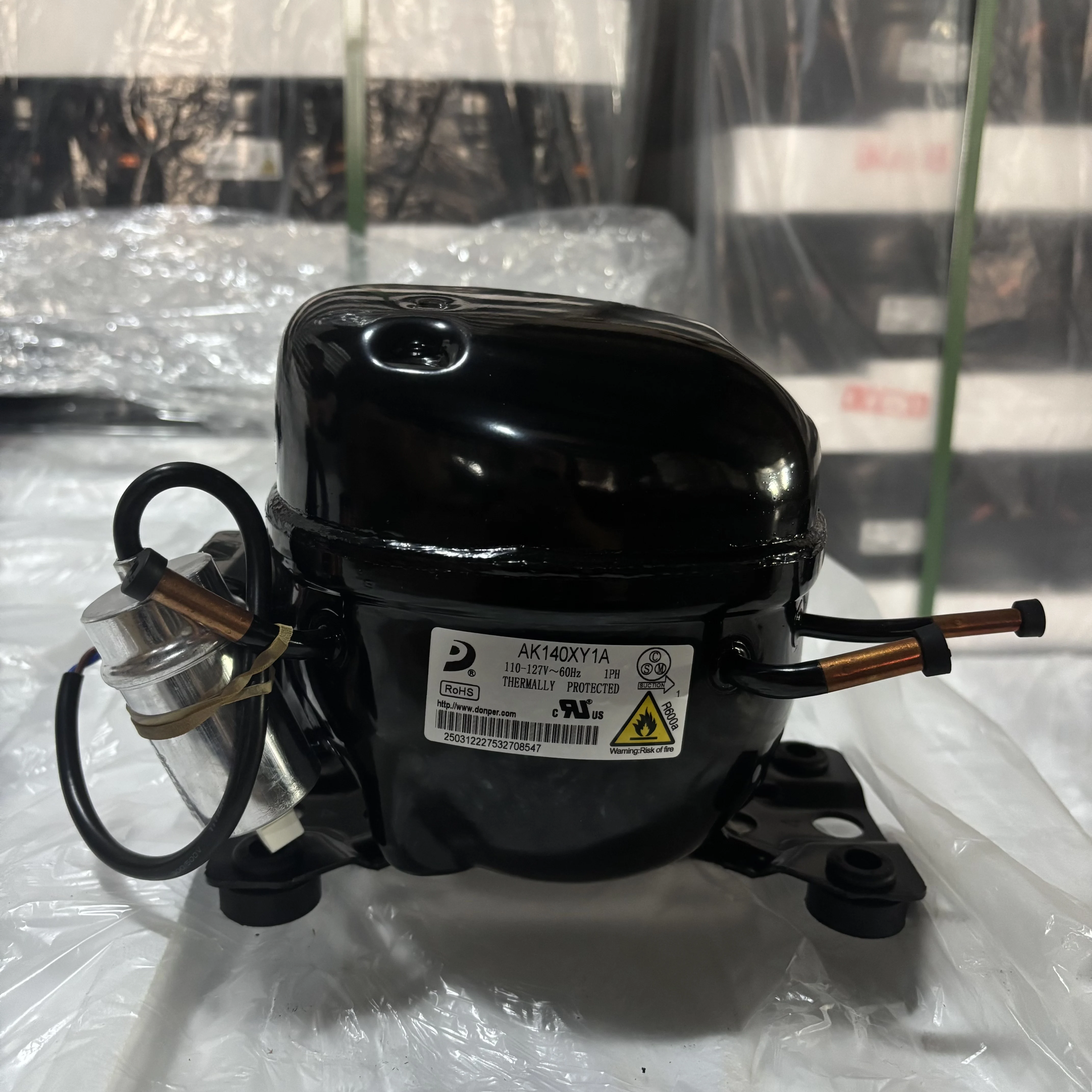 For New Refrigerator Compressor AK140XY1A - 1 Year Warranty