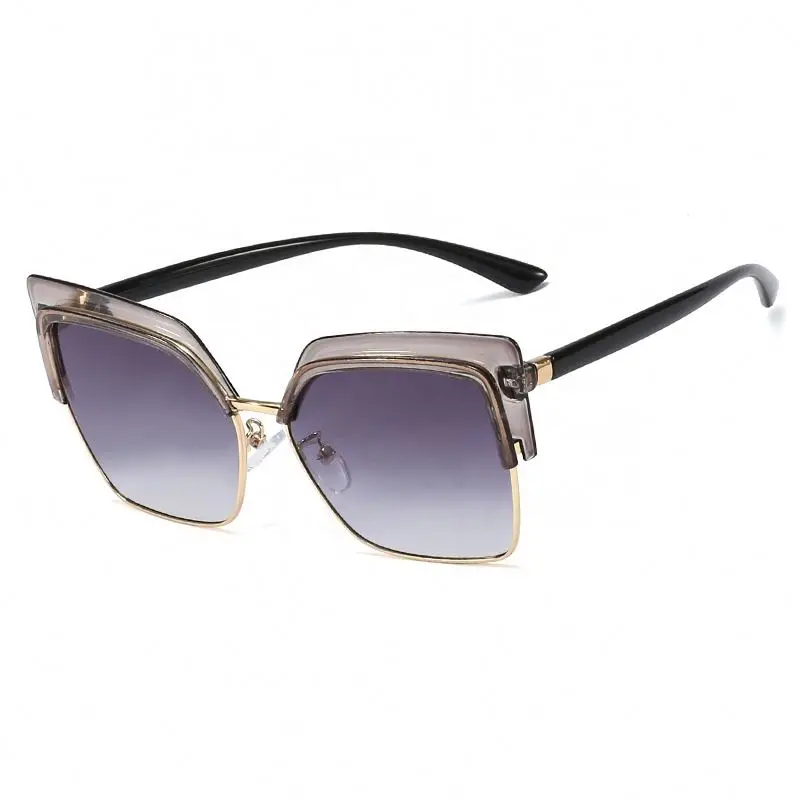 Gafas de marca de medio marco de lujo gafas gafas de solmujer Gafas de marca de medio marco de lujo gafas gafas de solmujer