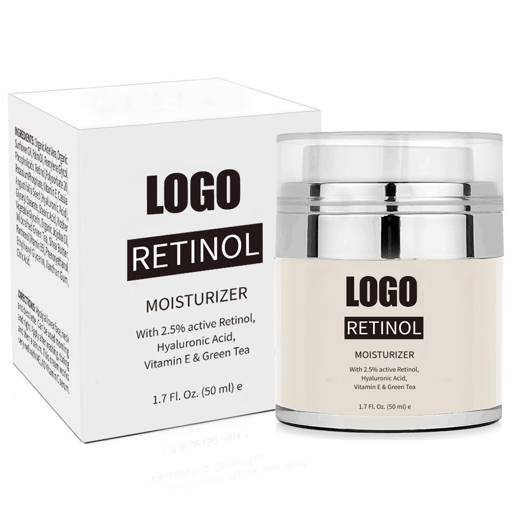 OEM Anti Aging Formula Reduces Wrinkles Fine Line Moisturizing Retinol Face Cream for Dry Skin