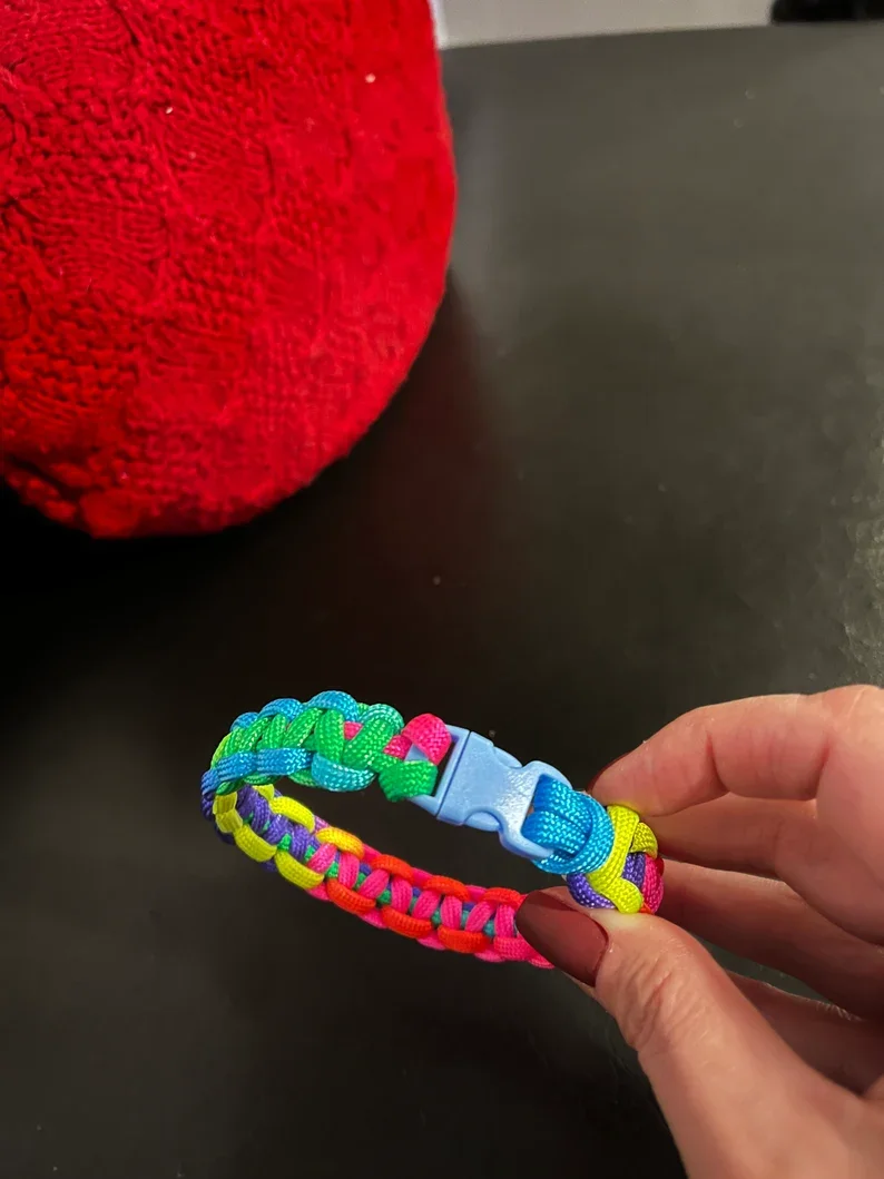 Luxury Paracord Handmade Cat Collar Breakaway Buckle Pet Collars For