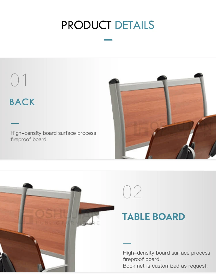 Cheap College Classroom Furniture Folding Step Chair And Desk Buy