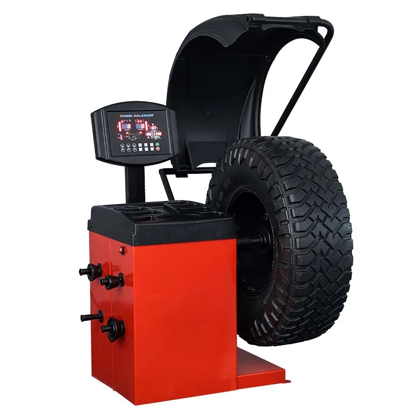 Fully automatic wheel balancer, automobile repair equipment, dynamic balancing machine