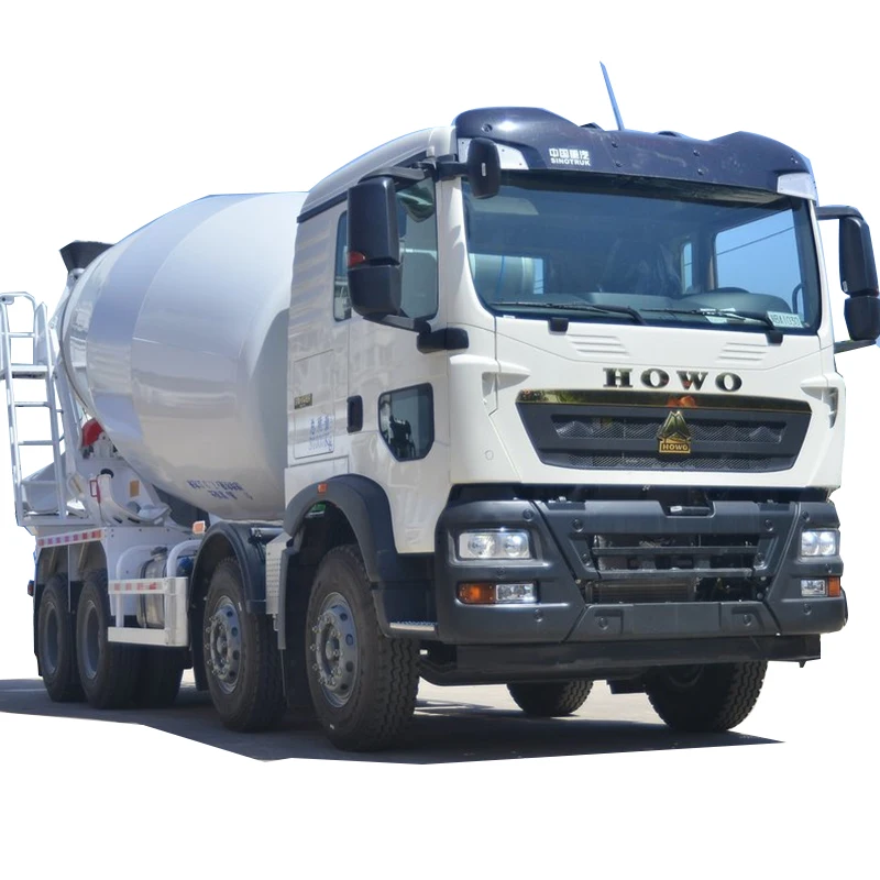 HOWO TX Concrete Mixer Truck 12 Cubic Meters Small Sinotruck Cement Truck