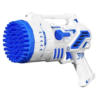 Automatic Gatling Bubble Blower Launcher - Fun Water Bubble Gun for Kids & Adults