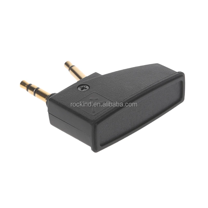 3.5mm Airplane Headset Plug Adapters For Bose Qc45 Qc35 Qc25 Qc15 Noise