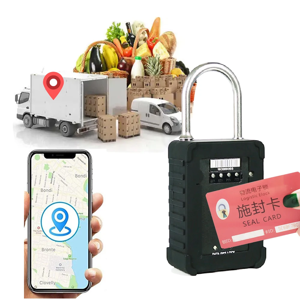 Truck Trailer Fleet Management gps 2G 3G 4G RFID GPS electronic lock ...