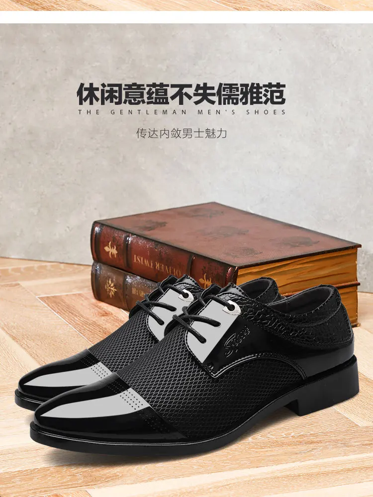 Mens Casual Shoes Mens Dress Shoes Genuine Leather Shoes Formal Shoes ...