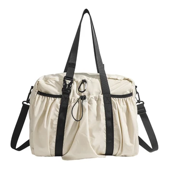 Large Capacity Nylon Crossbody Bag, Trendy Shoulder Bag, Casual  Weeken Bag