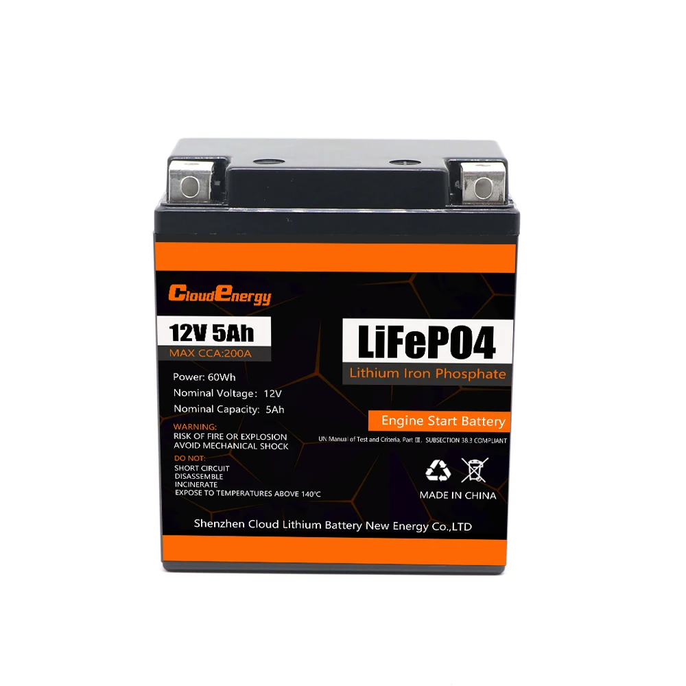 Прямая продажа с фабрики 12,8 v 2.5Ah 4Ah 5ah 7.5ah 10ah мотоцикла литиевая батарея moto стартер 12V старт мотоцикл запускная батарея