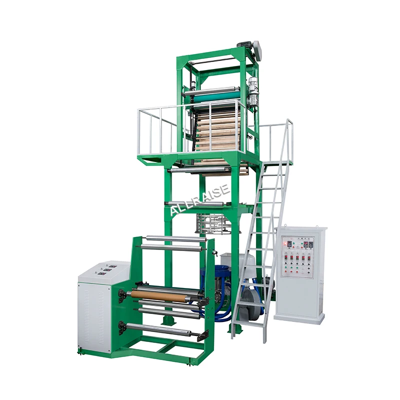 High Quality Biodegradable Blown Film Machine Supermarket Plastic Film Biodegradable Shopping Bags Making Machine