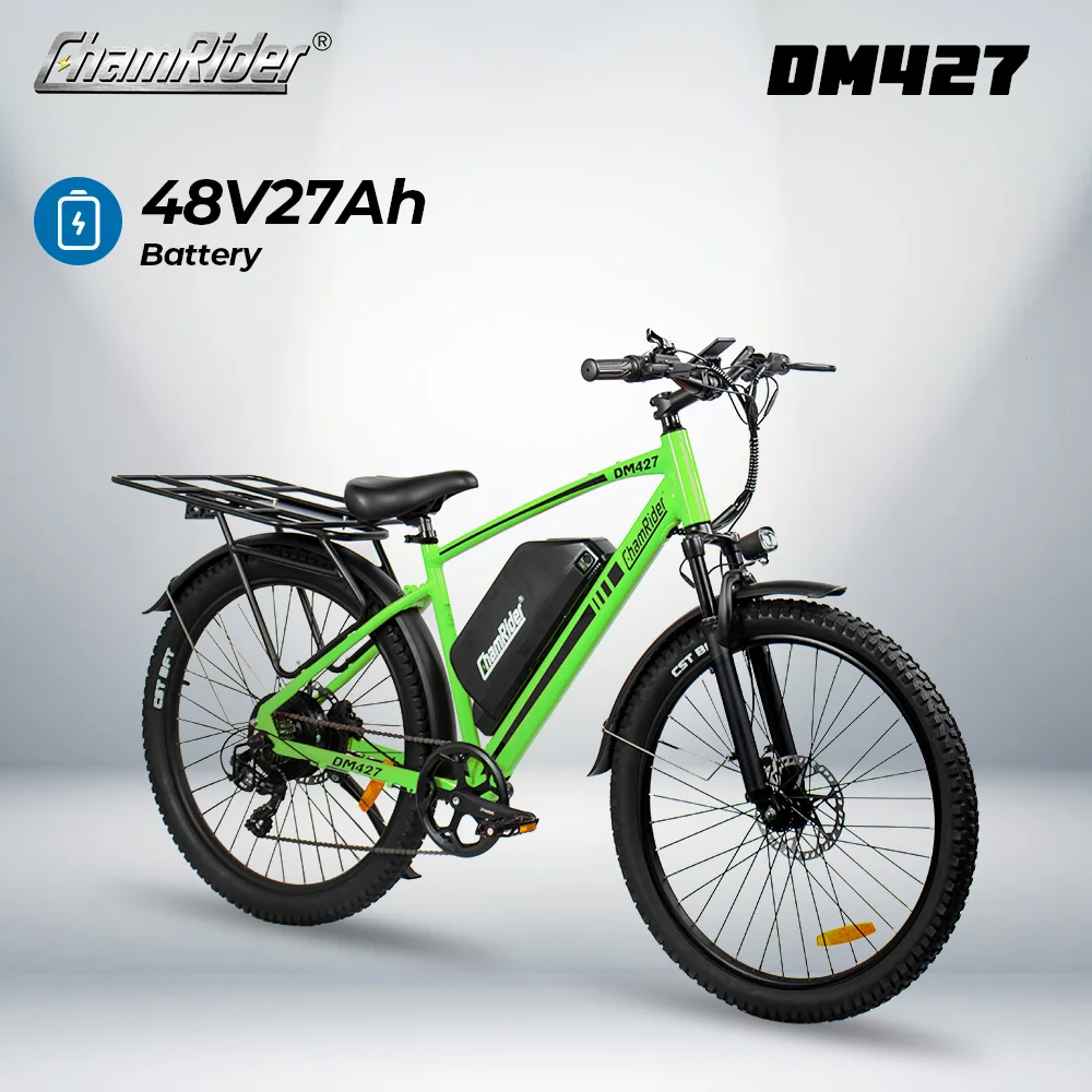 DM427 ChamRider 750W Electric Mountain Bike - 48V, 27Ah, 10 Speed