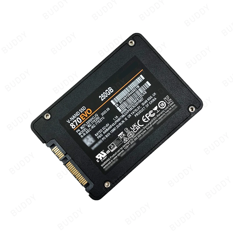 Ssd 870evo 250gb 500gb 1tb 2tb 4tb Internal Solid State Disk Hard Drive