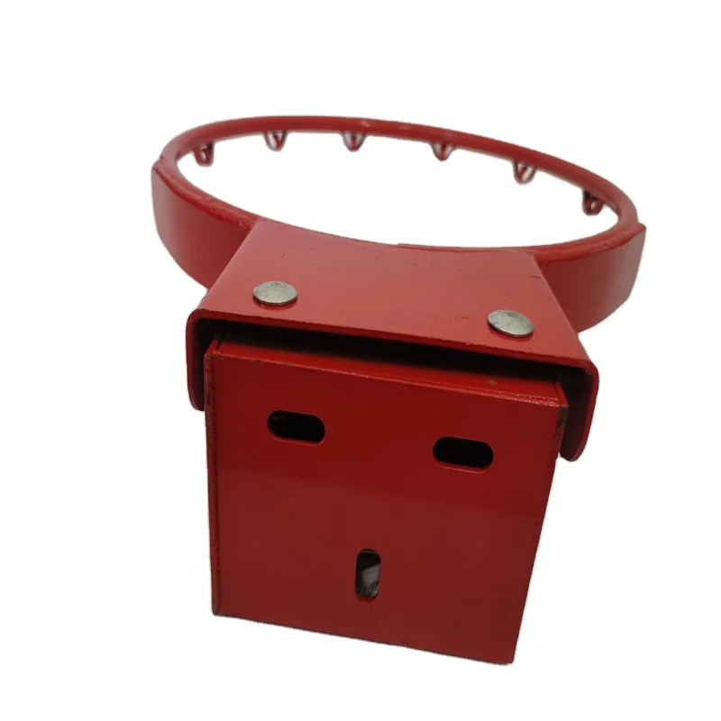 Adjustable Basketball Hoop System Outdoor Board Basketball Ring with Stand Wall Mounted Basketball Stand