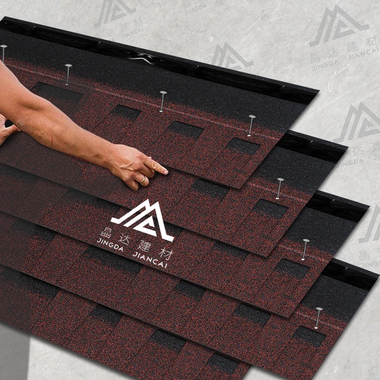 Free Sample American Standard Colorful Roofing Asphalt Shingles Laminated Roof Tiles Materials for Canada Mexico