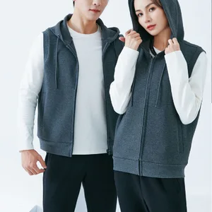 Men's Winter Warm Vest Jacket Outerwear in Polyester/Cotton