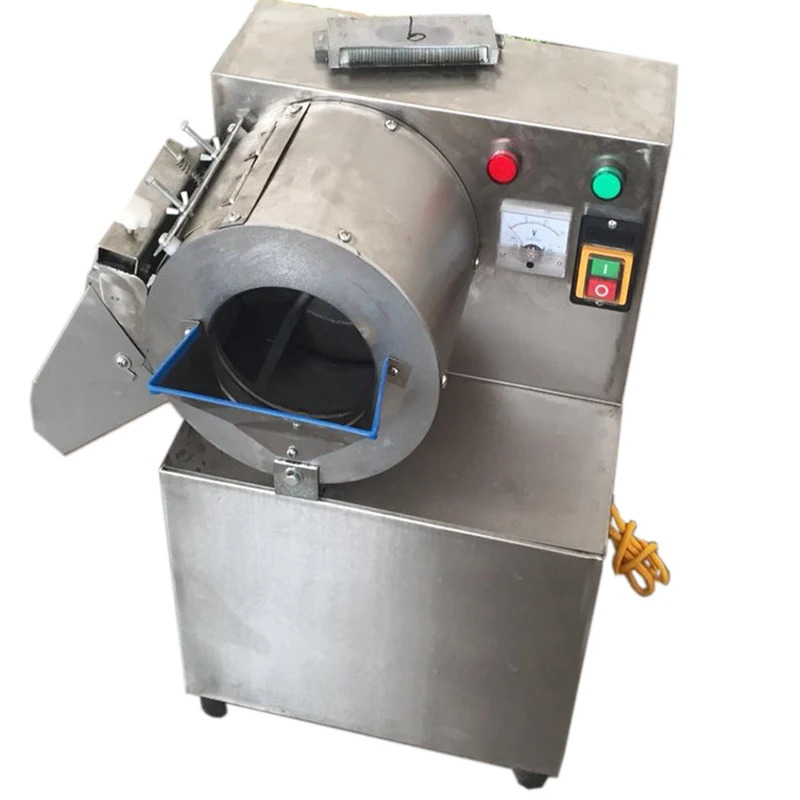 Commercial Vegetable Slicing Chopping Machine Onion Cabbage Carrot Potato Tomato Cutter Slicer Cube Potato Chip Cutting Machine - Image 3