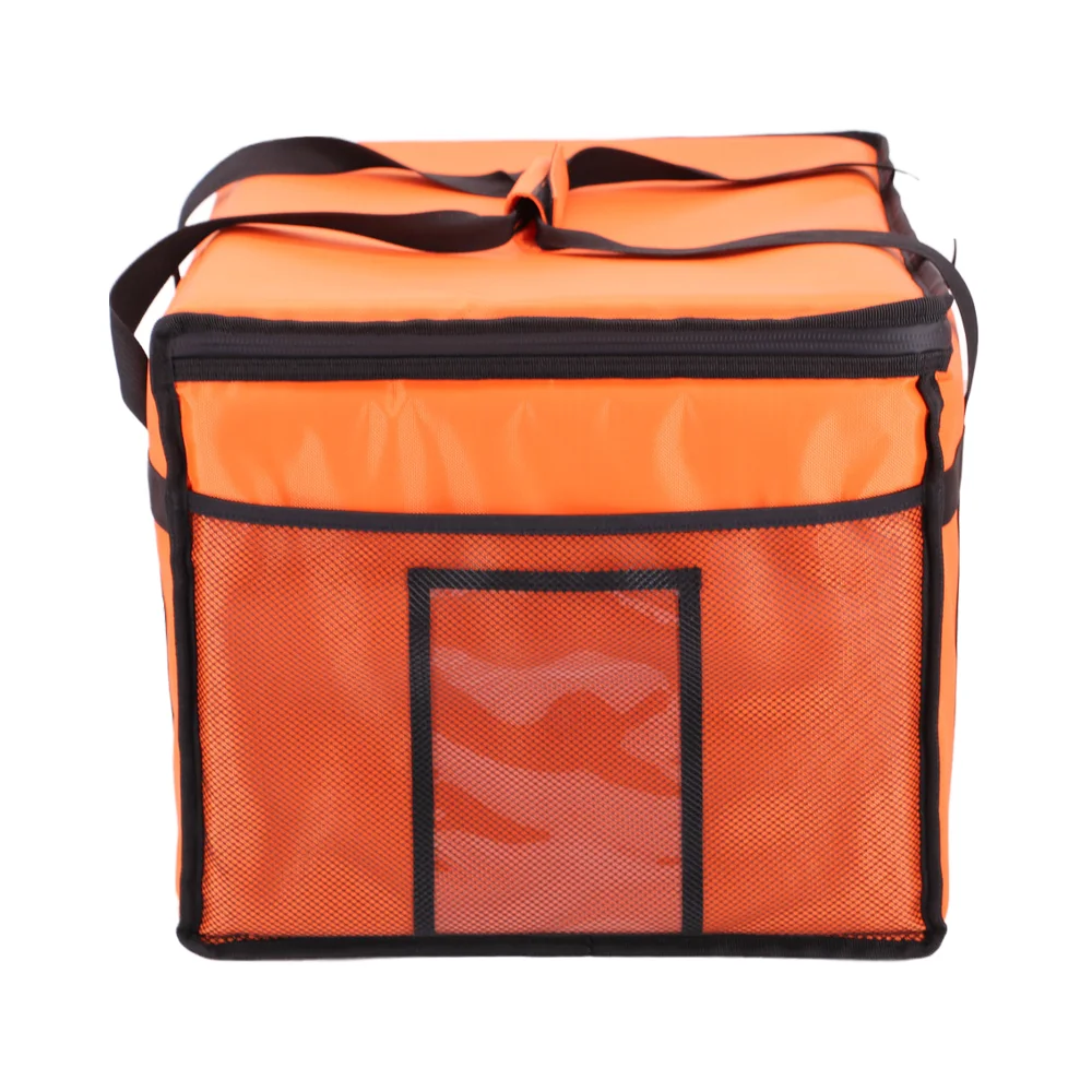 product customize wholesale midium size waterproof front opening delivery pizza bag food delivery bag-3