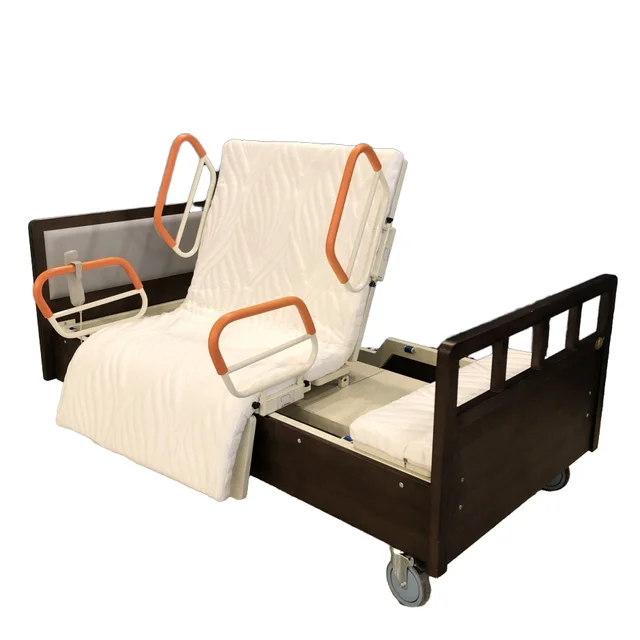 High Quality Multi-function Adjustable electric nursing bed Electric Rotating Bed