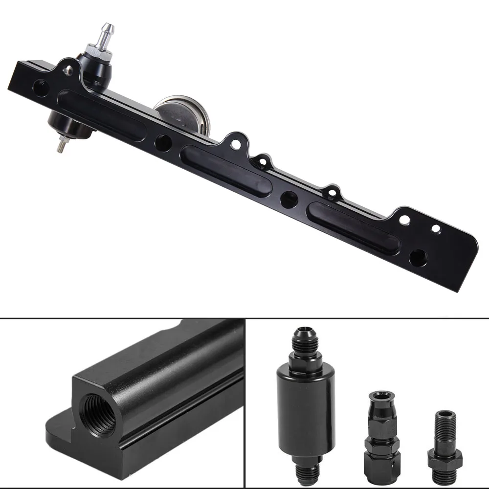 Fuel Pressure Regulator Gauge Rail Line B16 B18 B20 Si Ls Gsr Fit For ...
