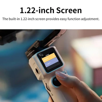 ZHIYUN Crane M3S Camera Handheld Stabilizer Gimbal 3 Axis Shutter Control Fill Light for Mirrorless Camera detail image
