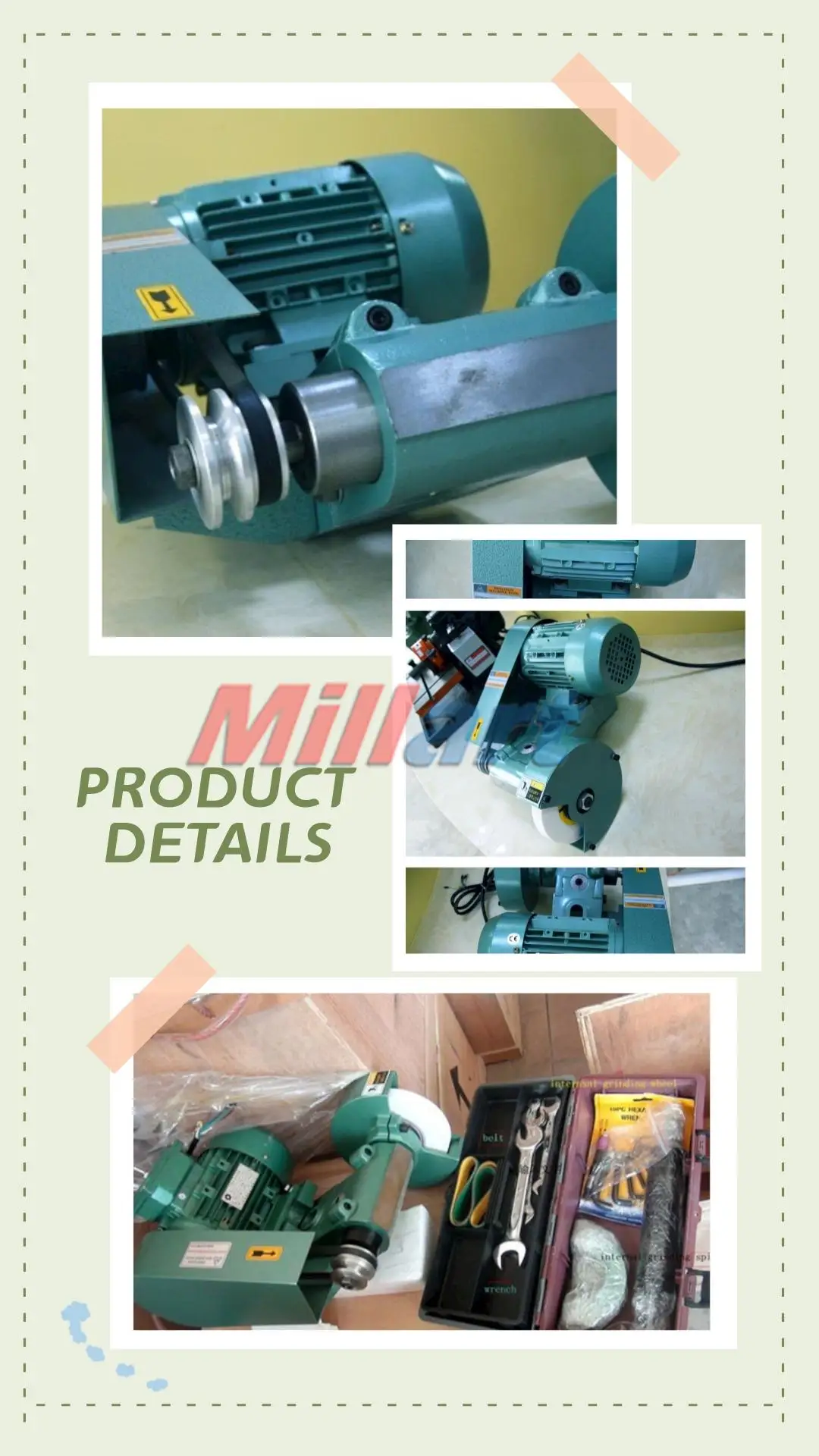 Tool Grinding Machine/gd125 Lathe Inside And Outside Diameter Grinder