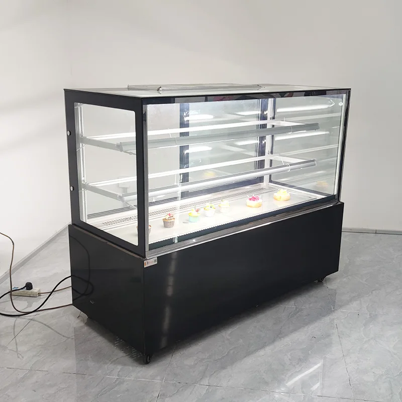 Commercial Freezer showcase Display Bakery Cake Cooler Sandwich Display Cooler