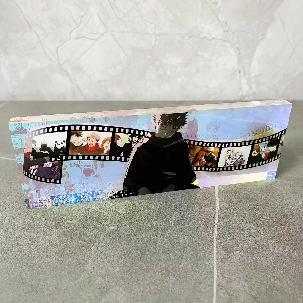 High Quality 3D Anime Stand  Clear Acrylic Standee Block  Customized UV Printing With Shiny Oil Acrylic Display Block Standee