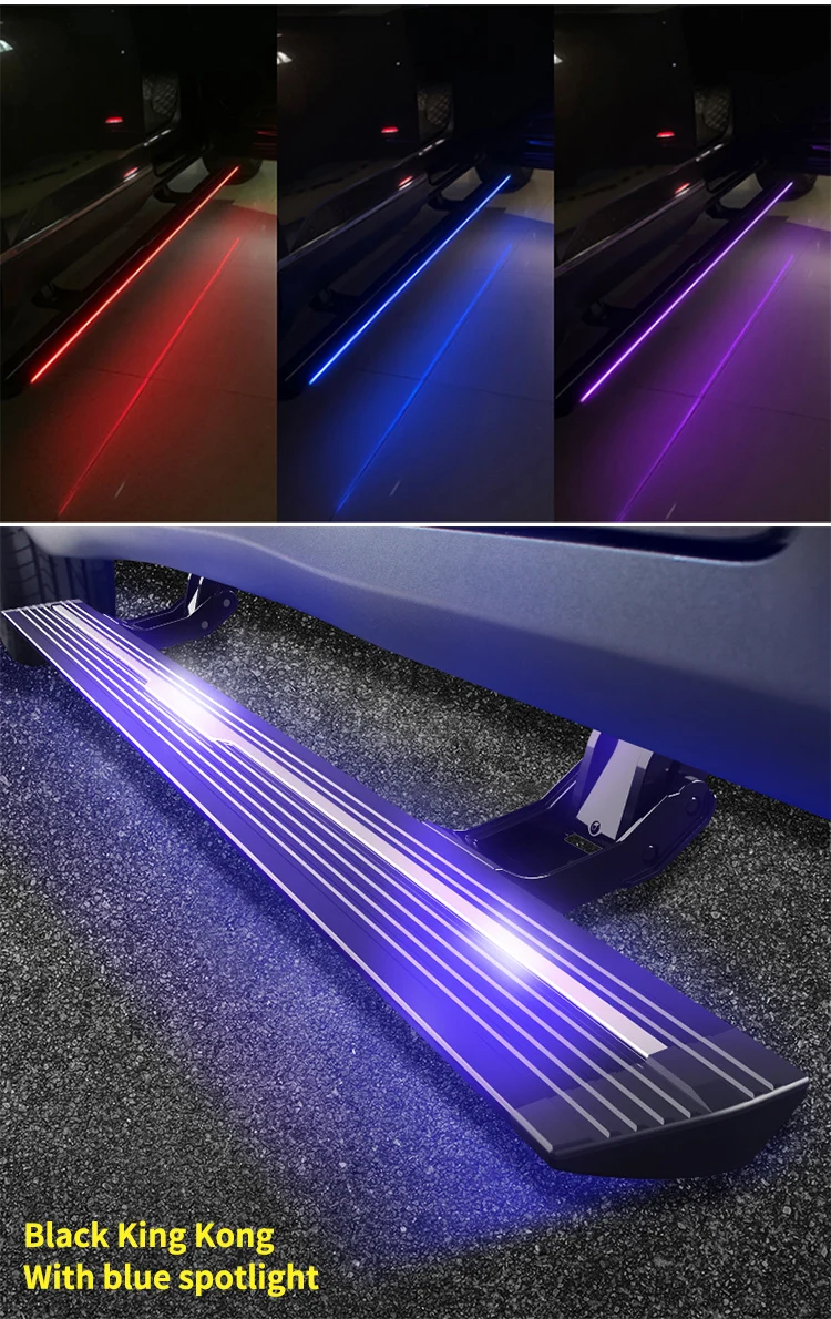 Noble Customized Car Accessory Power Running Boards for Toyota RAV4 Electric Side Step with LED Light supplier