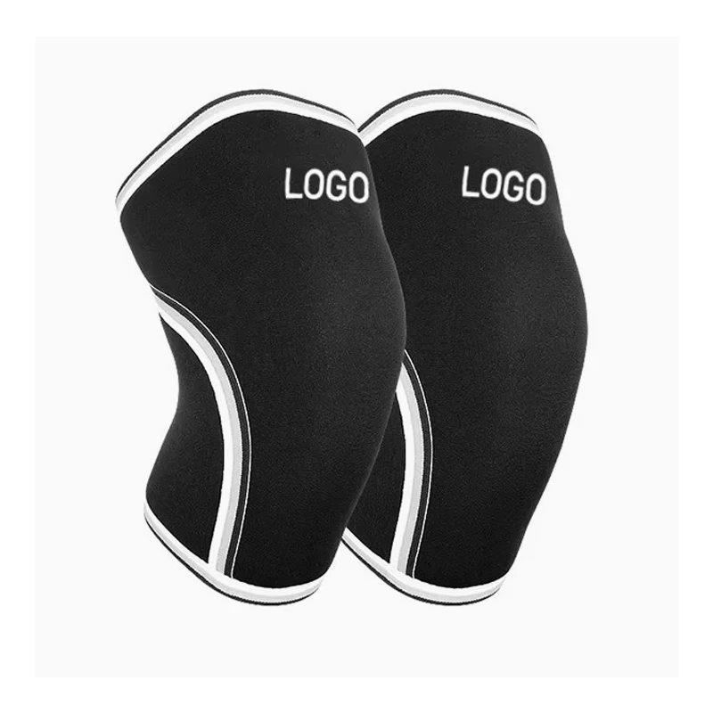 Aolikes 7mm Compression Knee Support for Weightlifting Powerlifting Sleeves