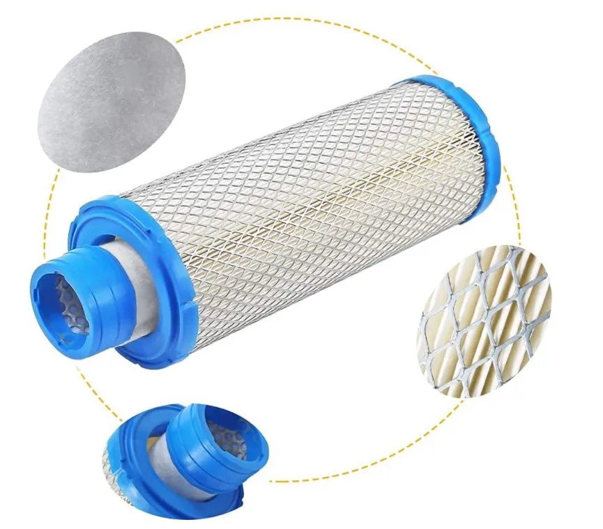 Ricambio Per Kohler 25 083 01-s Kit Filtro Aria Interno/esterno Per Motori Kawasaki E Kohler: 7 Pezzi, Codice 11013-7020 7 Filtri Aria Per Tosaerba