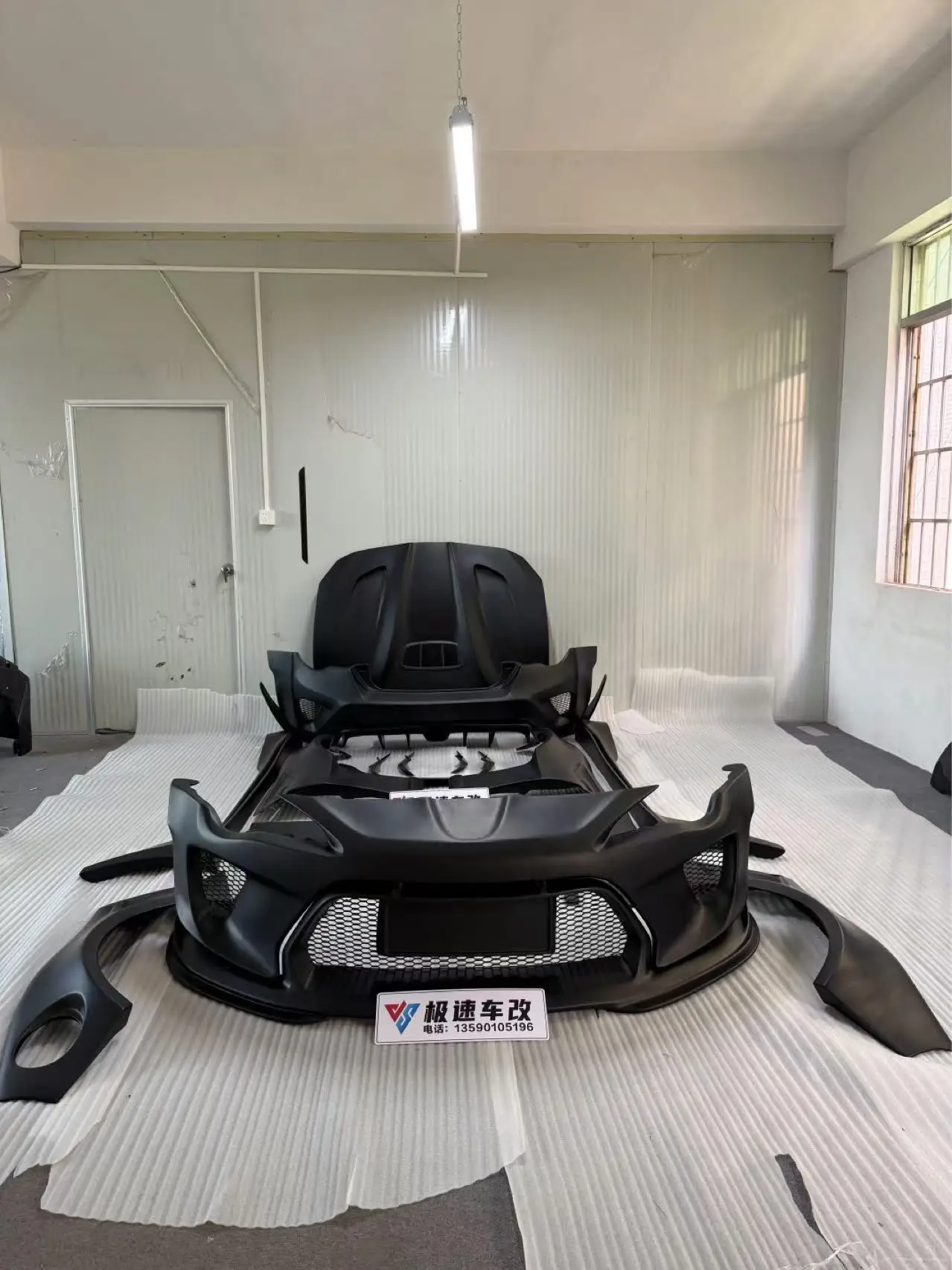 Robt Style Wide Body Kit  for Toyota Gt86 Subaru Bez 86 Brz Wide Front and Rear Bumpers Spoiler Hood