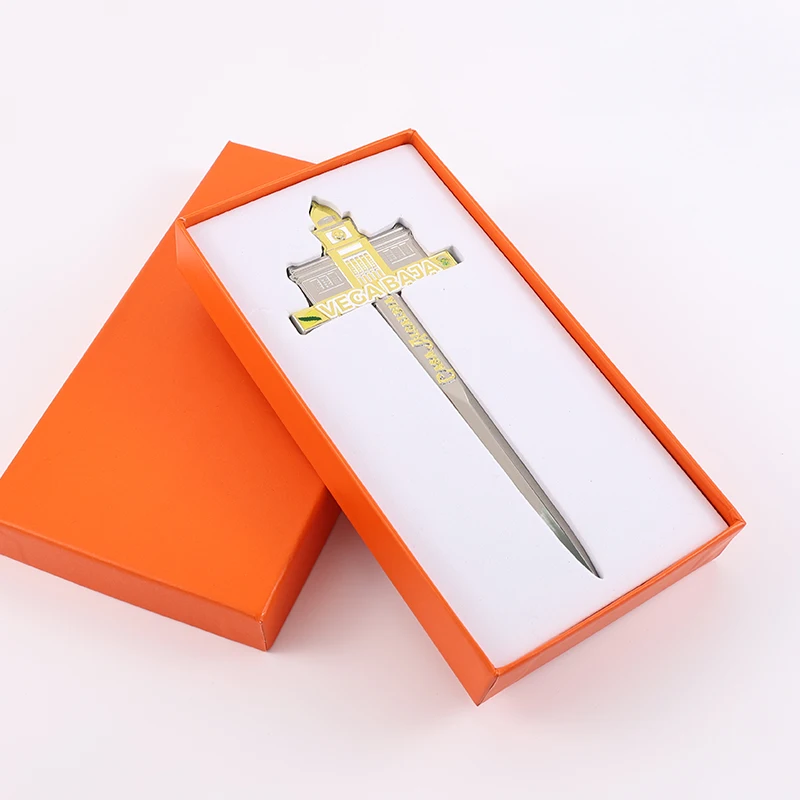 Рекламный античный латунный