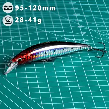 CHEERY New-style Quivering Minnow Sinking Lure Featuring Ultra-long-cast Laser-finish Deep-diving Action Stainless Steel – Minnow – view 3