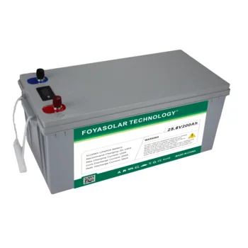 Foya Solar Energy Solar Storage Lifepo4 200AH Lithium Battery 24V 200AH