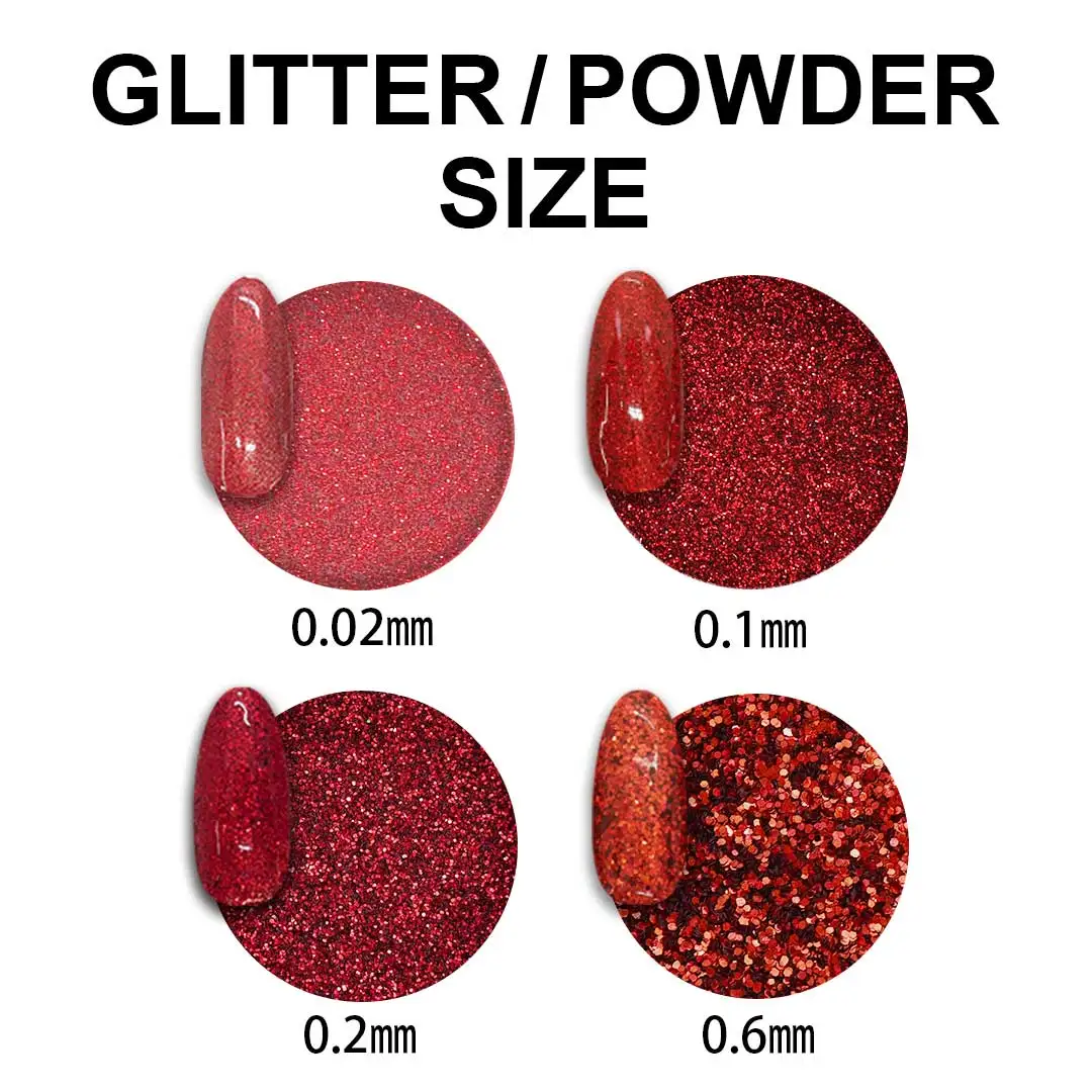 Japanese Art Pigment Acrylic Flake Powder Glitter Nail Polish Buy