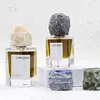 Clear glass bottle