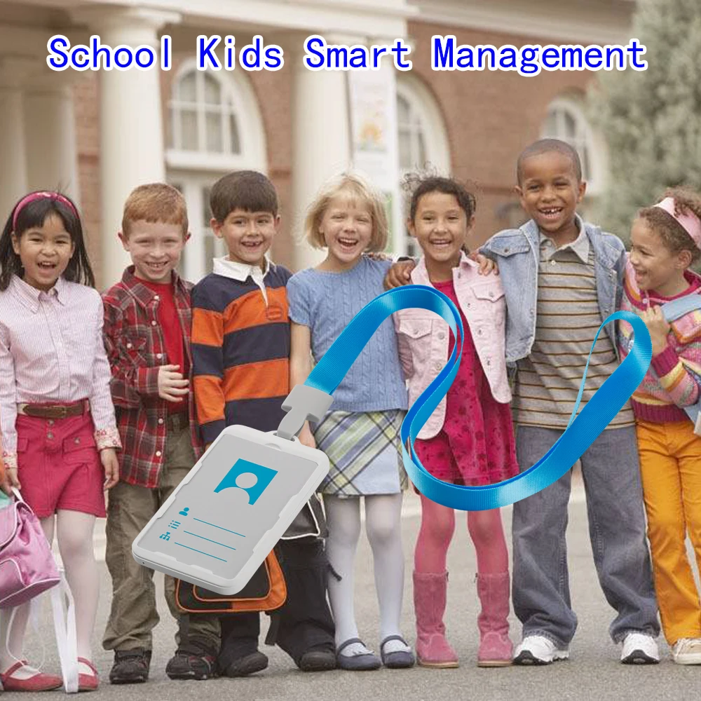 Smart 4G School Student ID Card GPS Tracker Real Time