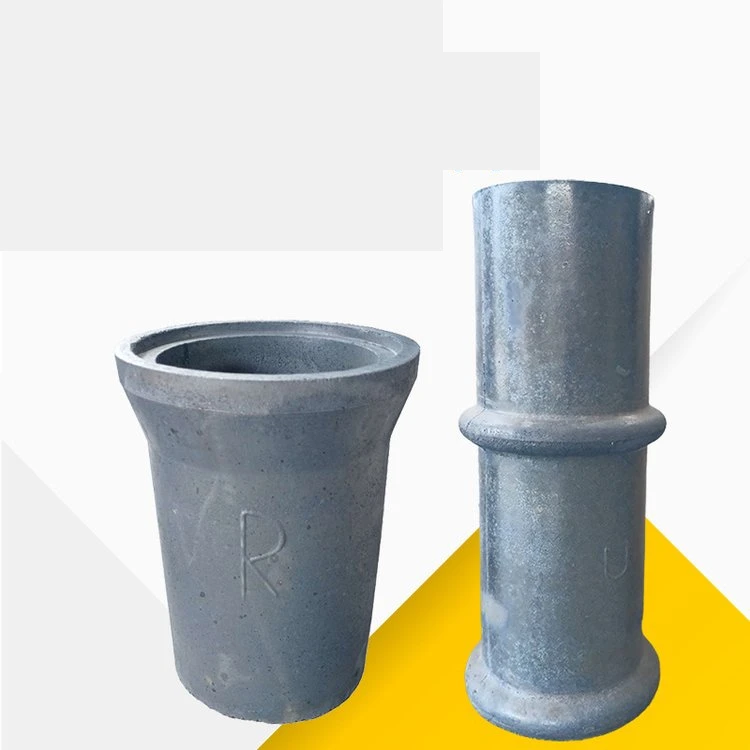 Graphite Crucible 10kg 40kg Graphite Ceramic Crucible 50kg Silicon Carbide Crucible for Aluminum Melting Foundry