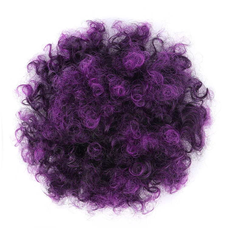 Wholesale Afro Kinky Curly Drawstring Adjustable Short Ponytail 6'' 50g ...