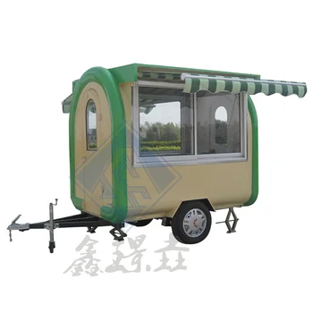 Heavy Duty Market Stall/van/truck Mobile Catering Food Trailer for sale Best Buy Street Vending Machine Hot Dog cart
