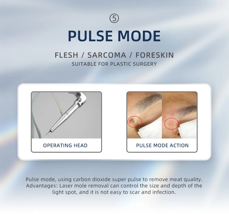 110W 4D Tightening Device Head Probe Fractional Co2 Laser 10600NM Lazer Wand Skin Scar Removal Machine